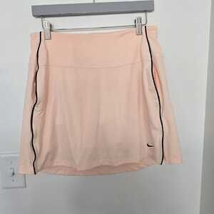 Nike Dri-FIT Standard Skort M Blush Pink Golf Tennis Built-In Shorts Pocket Run